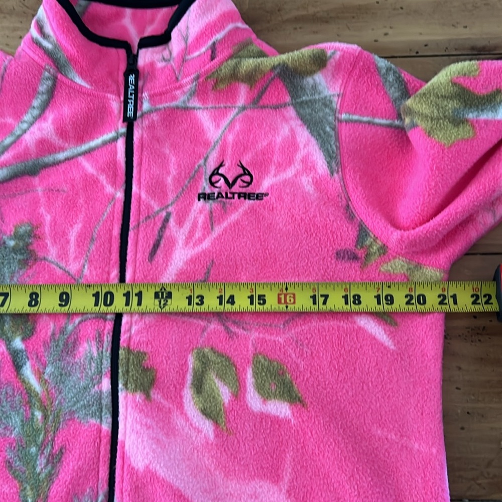 RealTree fleece full zip jacket size M (8-10) - Picture 9 of 10